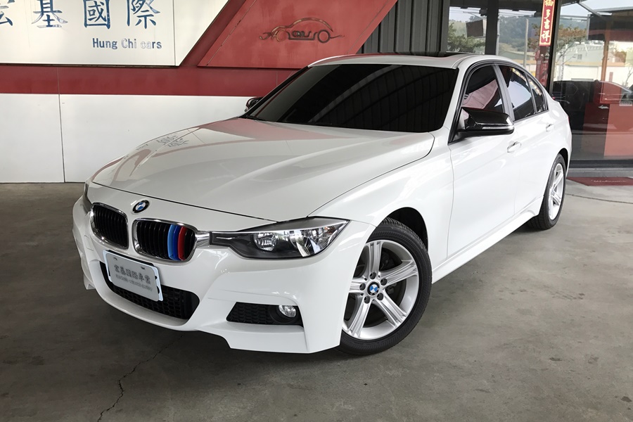 BMW 2014 328i 白色 2.0 電動天窗「明碼標價、質量保證」